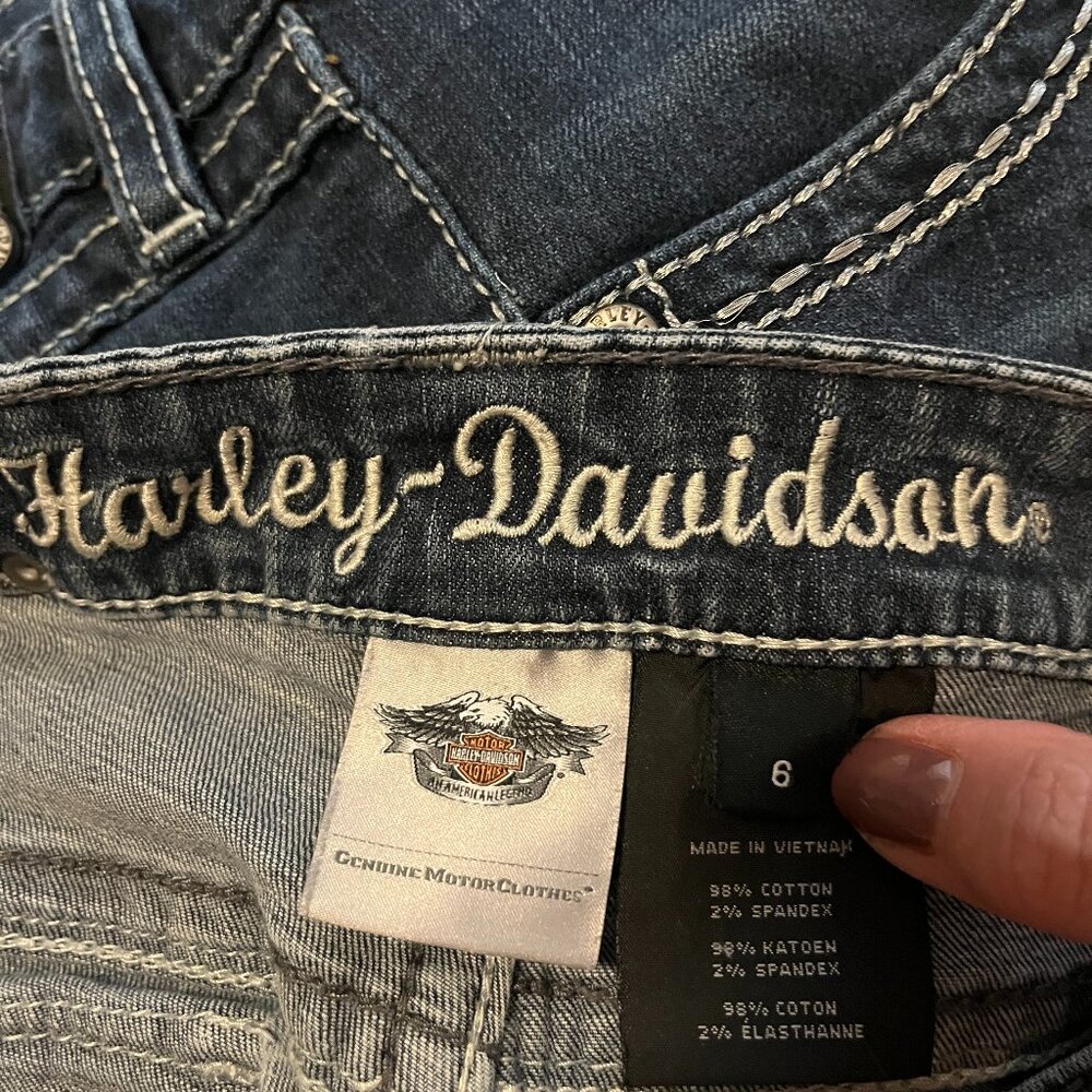 Harley-Davidson Denim Jean Women's Size 6